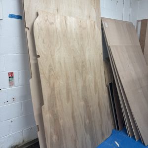 One piece ply roof panel - 5mm ply